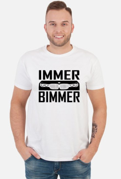Immer Bimmer (koszulka męska) ciemna grafika