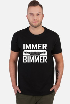 Immer Bimmer (koszulka męska) jasna grafika