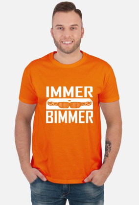 Immer Bimmer (koszulka męska) jasna grafika