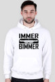 Immer Bimmer (bluza męska kapturowa) ciemna grafika