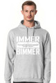 Immer Bimmer (bluza męska kapturowa) jasna grafika