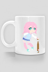 Chibi girl with a baseball bat
