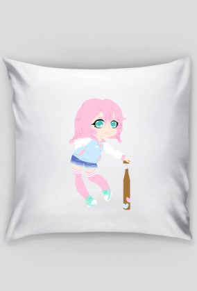 Chibi girl with a baseball bat
