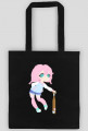 Chibi girl with a baseball bat