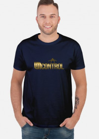 Gold Uncontrol - koszulka - granatowa