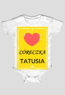 body dziecięce - córeczka tatusia