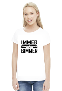 Immer Bimmer (bluzka damska) ciemna grafika