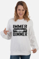 Immer Bimmer (bluza damska klasyczna) ciemna grafika