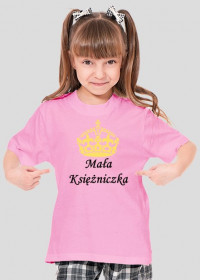 koszulka dziewczęca - mała księżniczka
