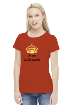 t-shirt damski - mała księżniczka