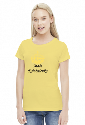 t-shirt damski - mała księżniczka