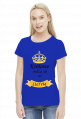 t-shirt damski - królowe rodzą się w lutym