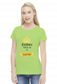 t-shirt damski - królowe rodzą się w lutym