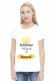 t-shirt damski - królowe rodzą się w marcu