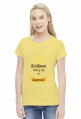 t-shirt damski - królowe rodzą się w marcu
