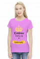 t-shirt damski - królowe rodzą się w kwietniu