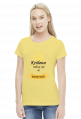 t-shirt damski - królowe rodzą się w kwietniu