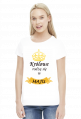 t-shirt damski - królowe rodzą się w maju