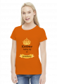 t-shirt damski - królowe rodzą się w sierpniu