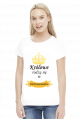 t-shirt damski - królowe rodzą się w październiku