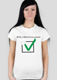 Koszulka #HellWeekChallenge damska