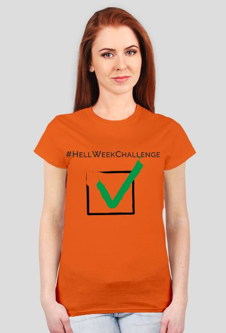 Koszulka #HellWeekChallenge damska