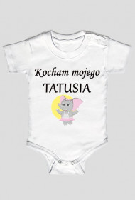 body dziecięce - kocham mojego tatusia