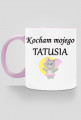 kubek, kolorowe ucho - kocham mojego tatusia