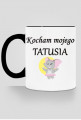 kubek, kolorowe ucho - kocham mojego tatusia
