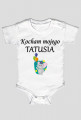 body dziecięce - kocham mojego tatusia, balonik