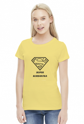 t-shirt damski - super kursantka