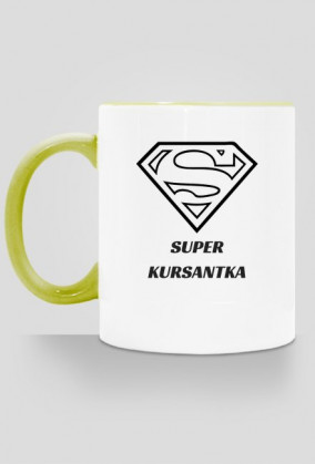 kubek, kolorowe ucho - super kursantka