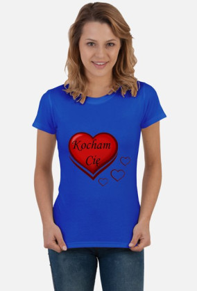 koszulka - kocham Cię