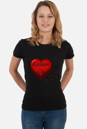 koszulka - kocham Cię
