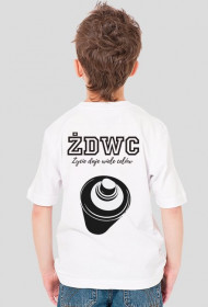 Koszulka ŻDWC Kids - white