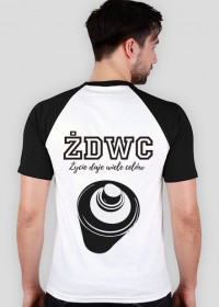 Koszulka SPRAY BASE - 2Sides ŻDWC Collection, Black&White