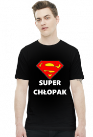 t-shirt męski - super chłopak 2