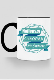 kubek, kolorowe ucho - najlepszy chłopak na świecie