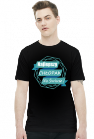 t-shirt męski - najlepszy chłopak na świecie