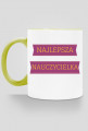 kubek, kolorowe ucho - najlepsza nauczycielka