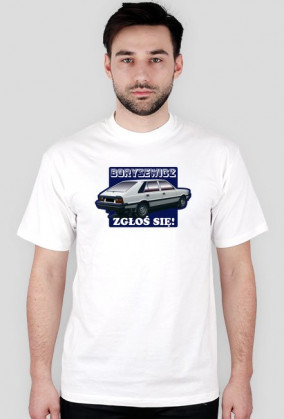 Perły PRL - Borysewicz Zgłoś się! FSO Polonez Borewicz (T-shirt)