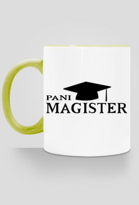 Kubek Pani Magister prezent na obrone