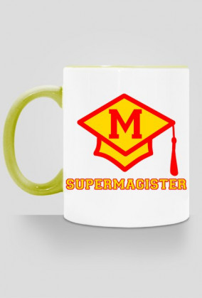 Prezent dla magistra - kubek Supermagister