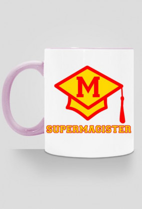 Prezent dla magistra - kubek Supermagister