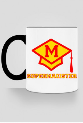 Prezent dla magistra - kubek Supermagister