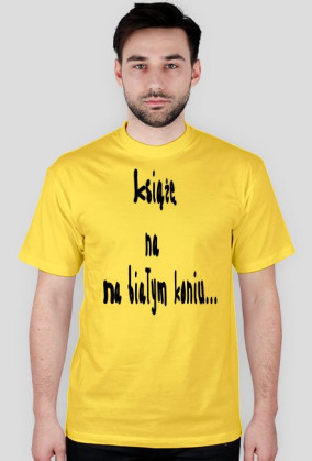 NewT-shirt - Książę Na Białym Koniu
