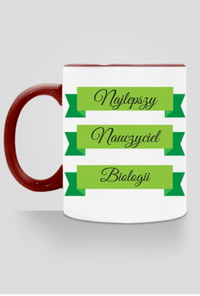 kubek, kolorowe ucho - najlepszy nauczyciel biologii