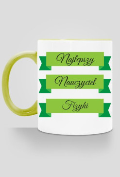 kubek, kolorowe ucho - najlepszy nauczyciel fizyki