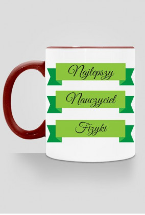 kubek, kolorowe ucho - najlepszy nauczyciel fizyki