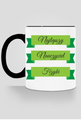 kubek, kolorowe ucho - najlepszy nauczyciel fizyki
